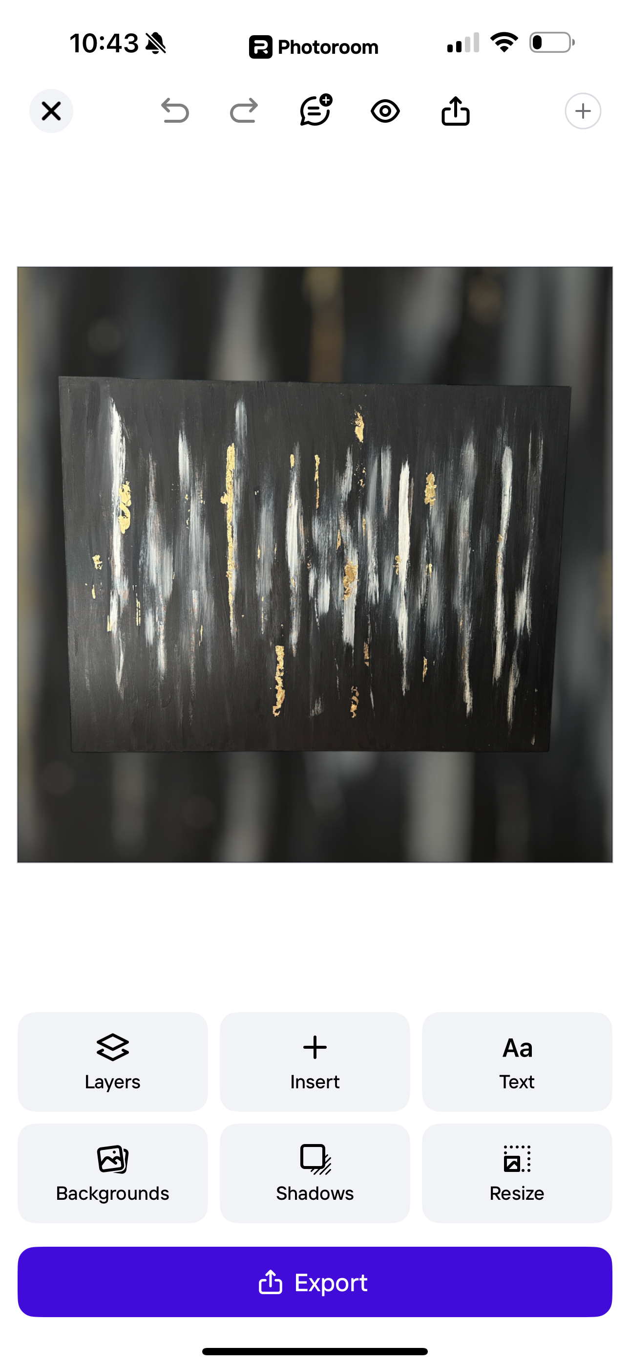 Acrylic painting