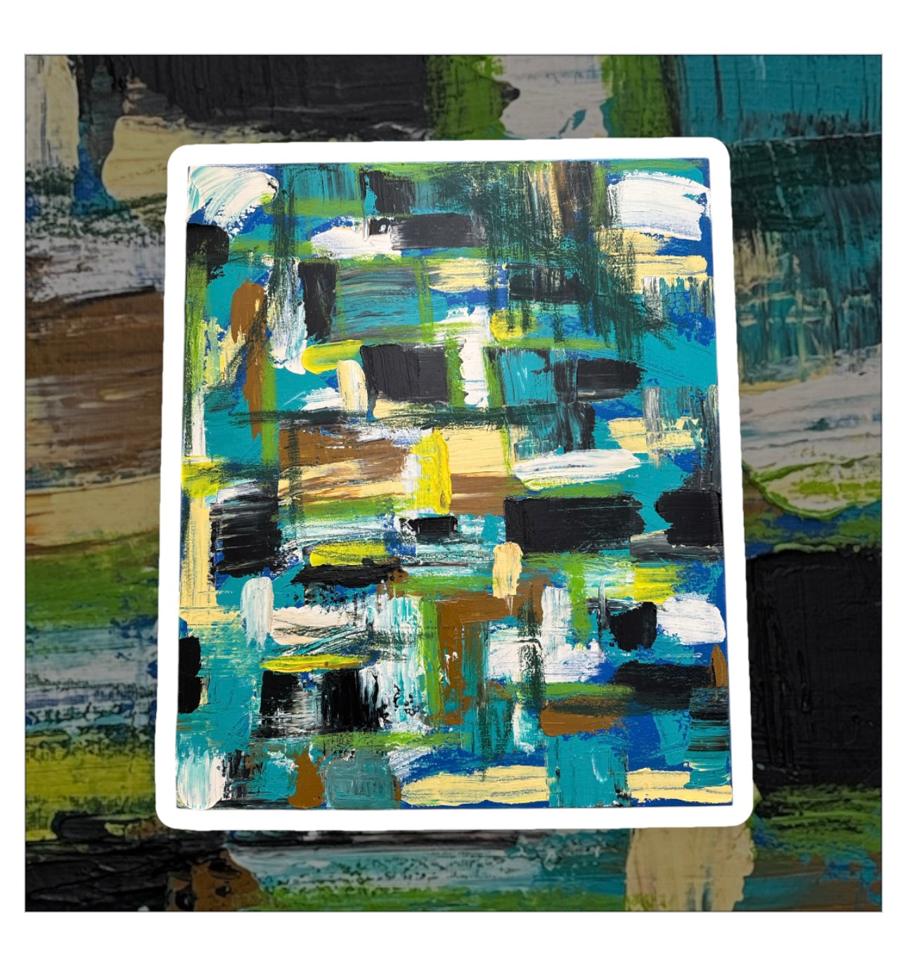 Abstract Art Acrylic colours